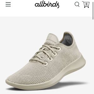 All Birds Tree Runners. Cream ish color. Women Size 8. allbirds